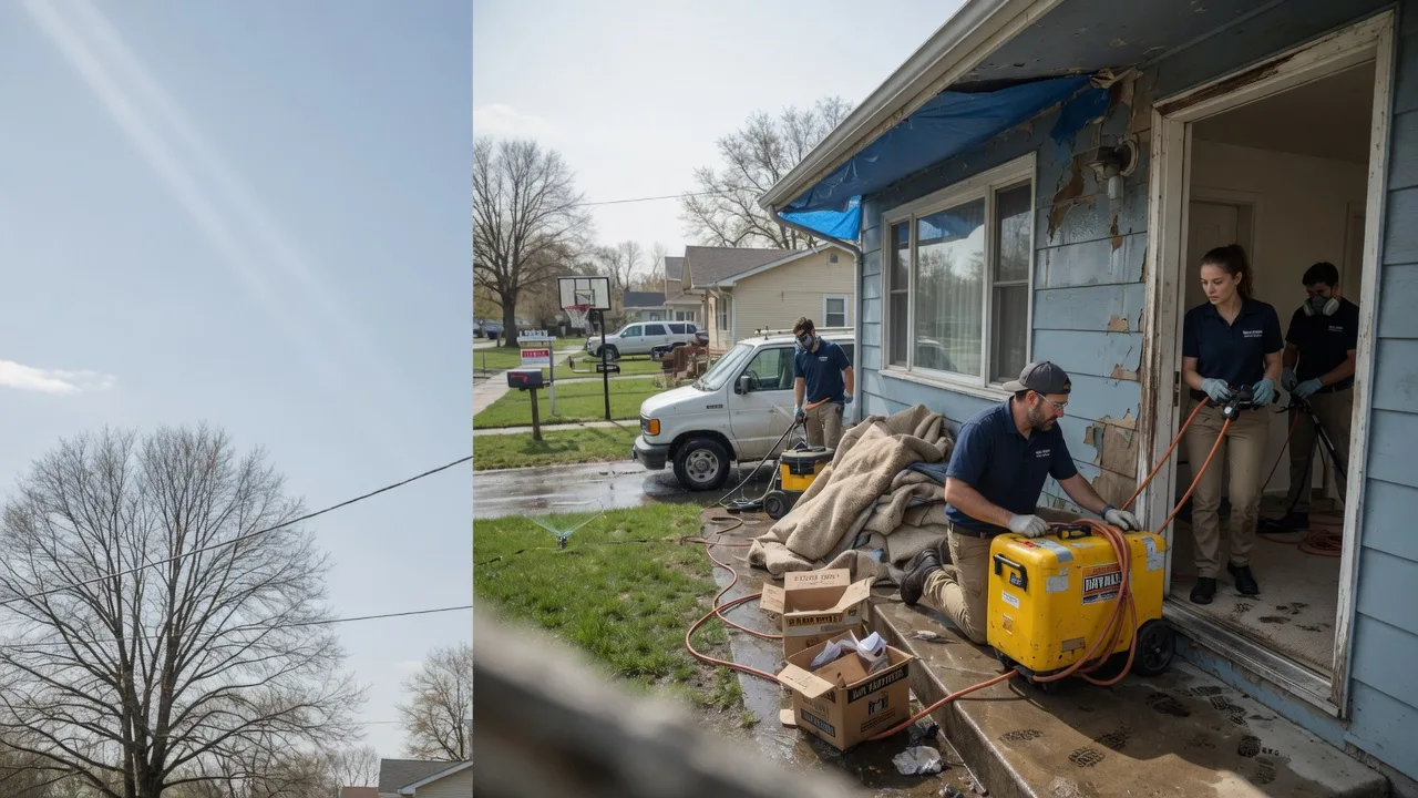 Basement Flood Cleanup in Beverly, KS near me